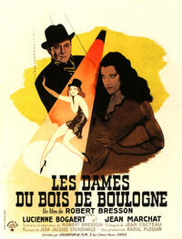 Poster art for "Les Dames Du Bois De Boulogne."