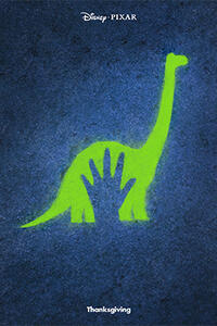 Poster art for "The Good Dinosaur."