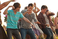 Justin Chon, Skylar Astin and Miles Teller in "21 and Over."