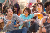 Skylar Astin, Justin Chon and Miles Teller in "21 and Over."