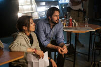 Director Kathryn Bigelow and writer Mark Boal on the set of "Zero Dark Thirty."