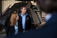 Jessica Chastain and Mark Strong in "Zero Dark Thirty."