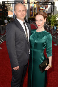 Benjamin Davies and Guest at the California premiere of "Fast & Furious 6."