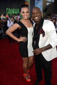 Lyndriette Kristal Smith and Tyrese Gibson at the California premiere of "Fast & Furious 6."