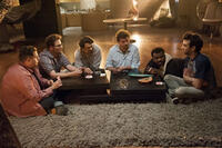 James Franco, Jonah Hill, Craig Robinson, Seth Rogen, Jay Baruchel and Danny McBride in "This is The End."