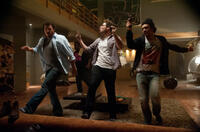 Danny McBride, Seth Rogen and James Franco in "This is The End."