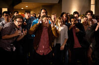 Seth Rogen, Jonah Hill, Emma Watson and Aziz Ansari in "This is The End."
