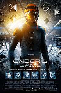 Poster art for "Ender's Game."