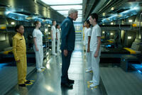 Harrison Ford and Asa Butterfield in "Ender's Game."