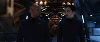 Ben Kingsley and Asa Butterfield in "Ender's Game."