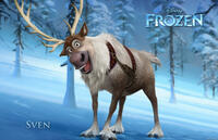 Sven in "Frozen."