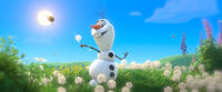 Olaf voiced by Josh Gad in "Frozen."