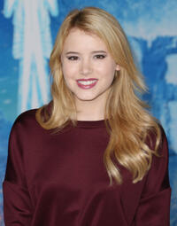 Taylor Spreitler at the California premiere of "Frozen."