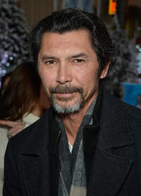 Lou Diamond Phillips at the California premiere of "Frozen."