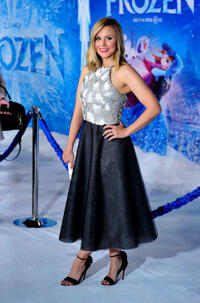 Kristen Bell at the California premiere of "Frozen."