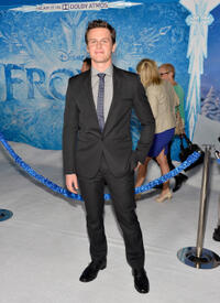 Jonathan Groff at the California premiere of "Frozen."
