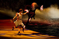 A scene from "Cirque du Soleil: Worlds Away 3D."