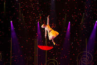 A scene from "Cirque du Soleil: Worlds Away 3D."