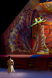 Erica Linz as Mia in "Cirque du Soleil: Worlds Away."