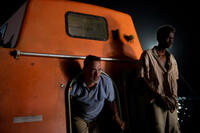 Tom Hanks and Barkhad Abdirahman in "Captain Phillips."