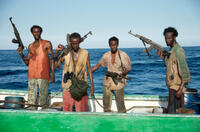 Faysal Ahmed, Barkhad Abdi, Barkhad Abdirahman and Mahat Ali in "Captain Phillips."