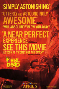 Poster art for "Evil Dead."