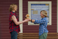 Alexander Ludwig as Braden and David Spade as Marcus Higgins in "Grown Ups 2."