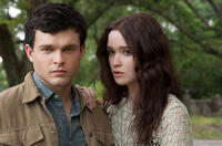 Alden Ehrenreich as Ethan Wate and Alice Englert as Lena Duchannes in "Beautiful Creatures."