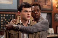 Alden Ehrenreich as Ethan Wate and Viola Davis as Amma in "Beautiful Creatures."