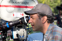 Director Todd Phillips on the set of "The Hangover Part III."