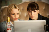 Rachel McAdams as Christine and Noomi Rapace as Isabelle in "Passion."