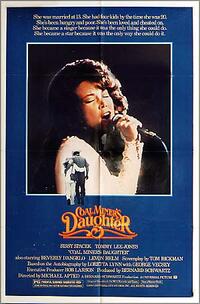 Poster art for "Coal Miner's Daughter."