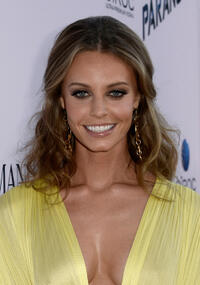 Christine Marzano at the California premiere of "Paranoia."