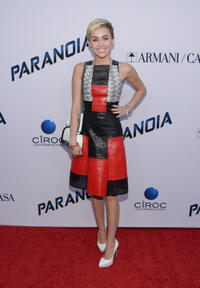 Miley Cyrus at the California premiere of "Paranoia."
