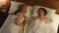 Helen Hunt as Cheryl Cohen Greene and John Hawkes as Mark O'Brien in "The Sessions."