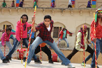 Abhishek Bachchan in "Bol Bachchan."
