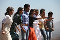 Abhishek Bachchan in "Bol Bachchan."