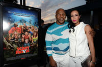 Mike Tyson and Lakiha Spicer at the California premiere of "Scary Movie V."