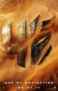 Poster art for "Transformers 4."