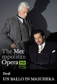 Poster art for "The Metropolitan Opera: Un Ballo in Maschera."