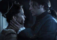 Alicia Vikander and Mads Mikkelsen in "A Royal Affair."