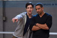 Josh Peck and Laz Alonso in "Battle of the Year."
