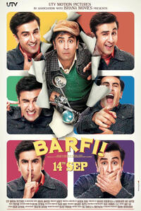 Poster art for "Barfi!."