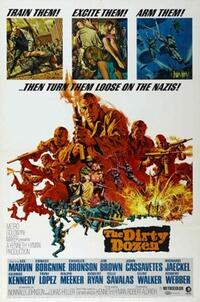 Poster art for "The Dirty Dozen."
