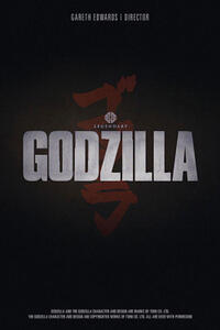 Comic-Con poster art for  "Godzilla."