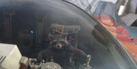 Rocket Racoon Voiced by Bradley Cooper in "Guardians of the Galaxy."