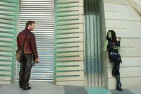 Chris Pratt and Zoe Saldana in "Guardians of the Galaxy."