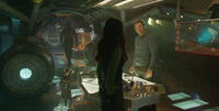 A scene from "Guardians of the Galaxy."