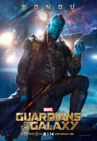 Character poster for "Guardians of the Galaxy."
