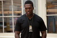 50 Cent as Malo in "Freelancers."